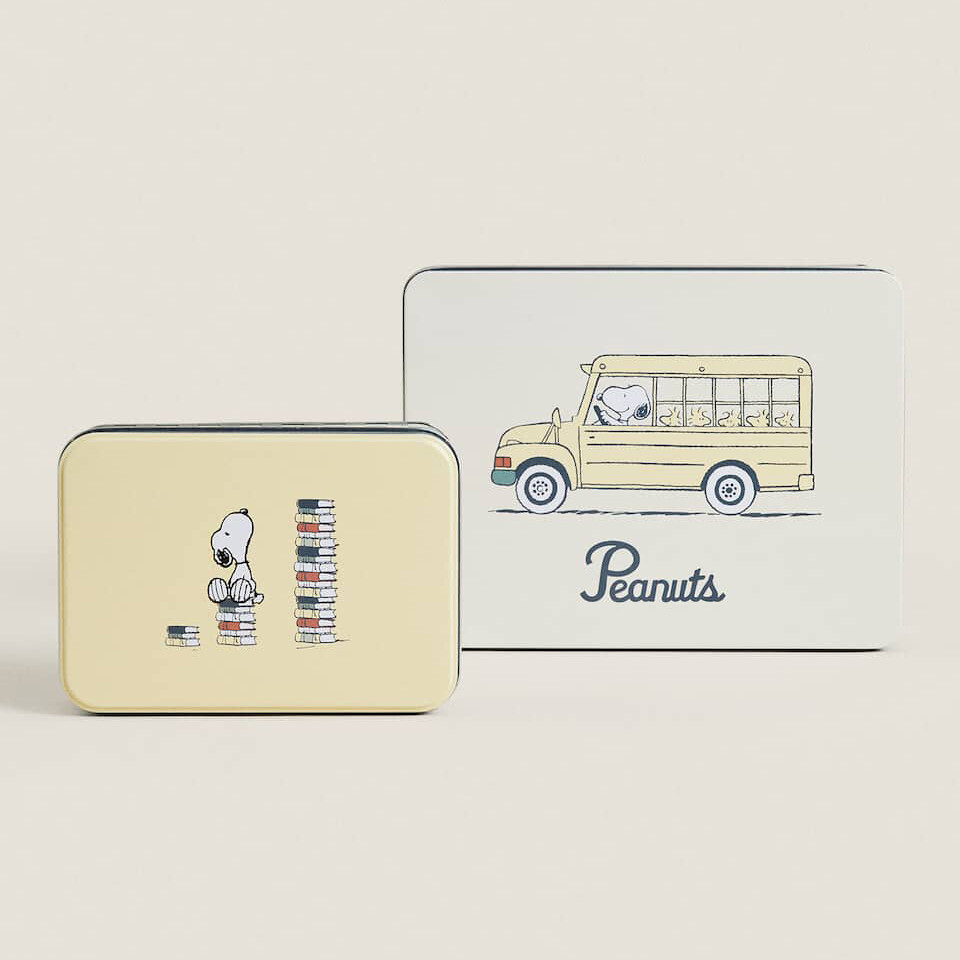 

Металлическая коробка с крышкой Zara Home Peanuts, мультиколор