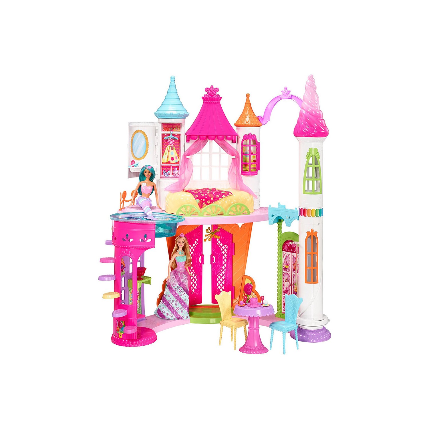 Игровой набор Barbie Dreamtopia Candy Kingdom Sato barbie mermaid playset dreamtopia