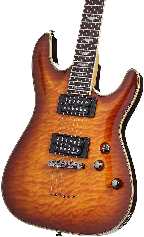 Schecter omen extreme 6 vintage outlet sunburst