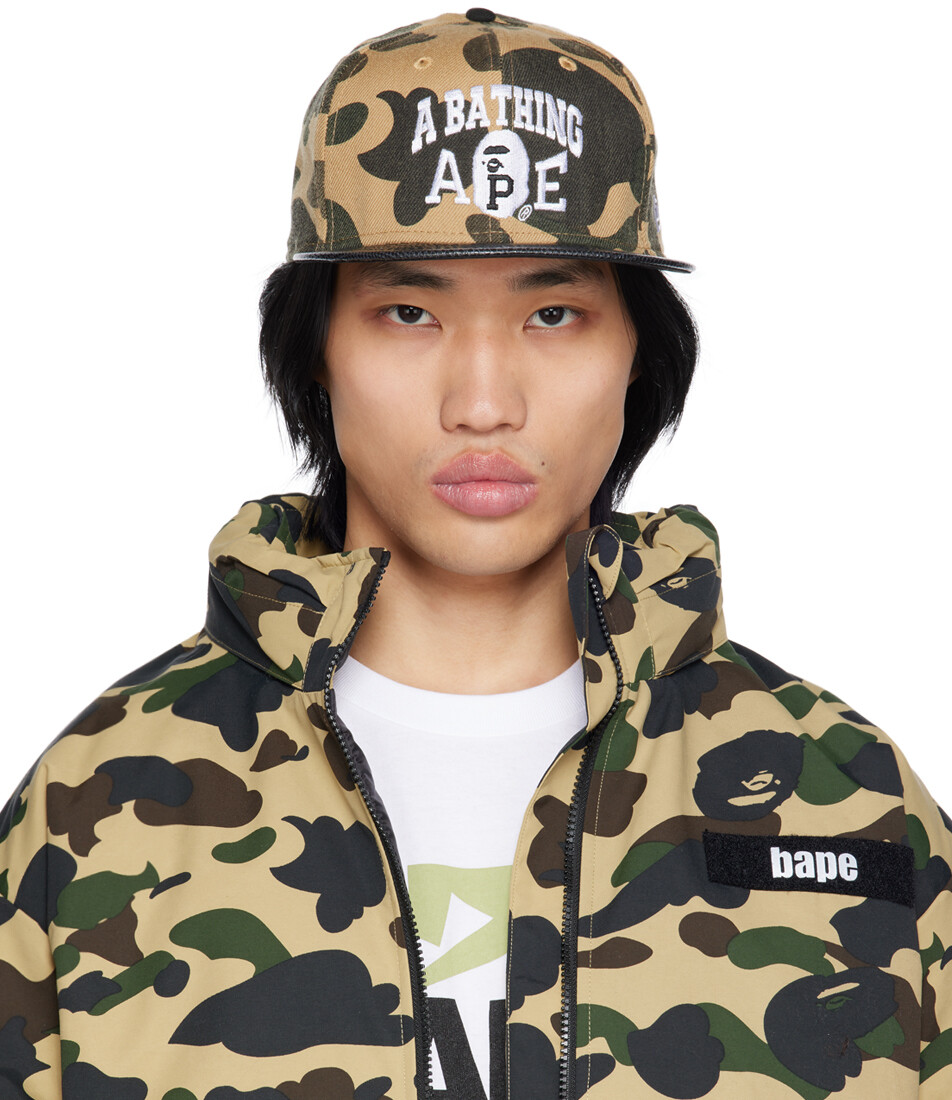 

Бежевая кепка New Era Edition 1st Camo 9Fifty BAPE