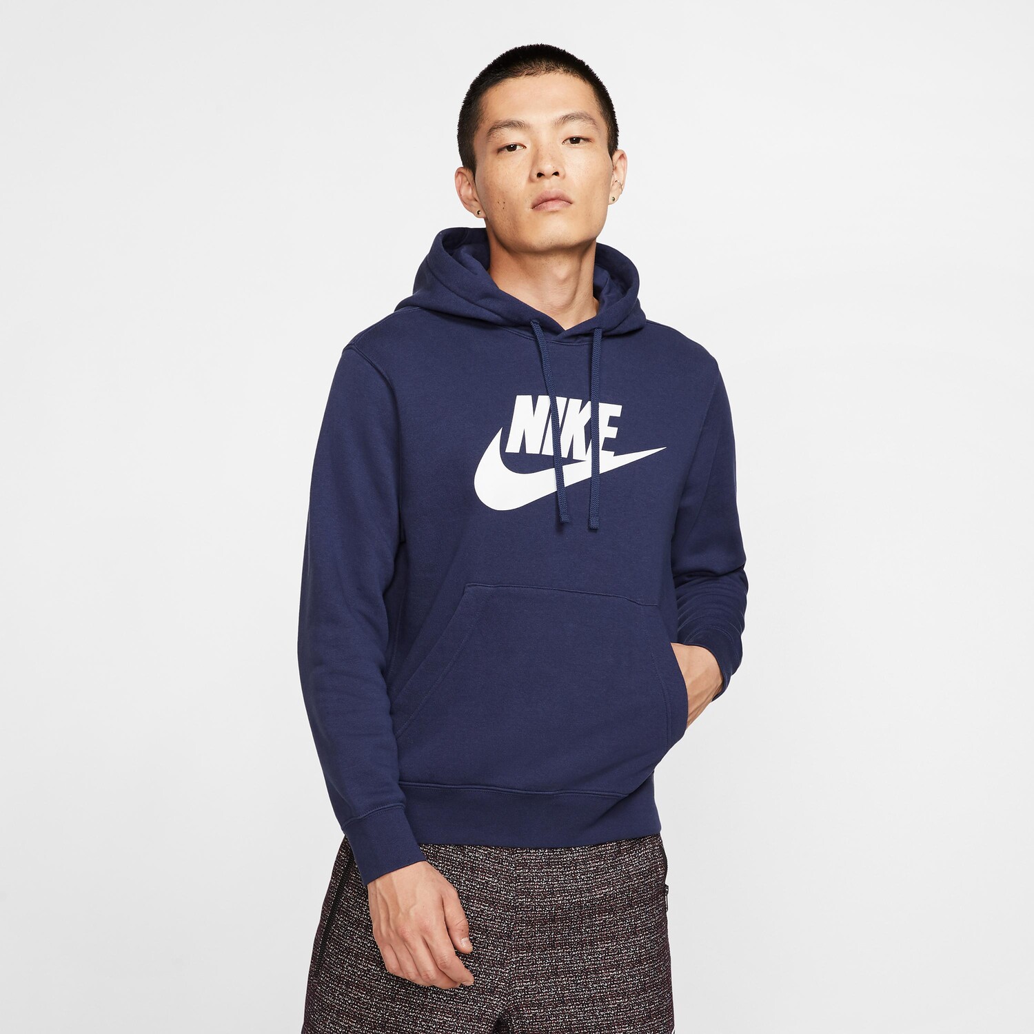 

Худи из флиса Nike Sportswear Club, синий