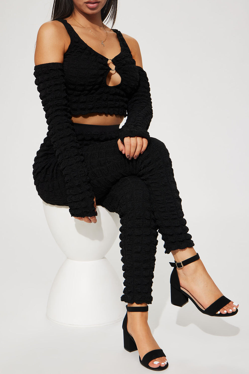 

Сандалии Fashion Nova DELIA1, черный