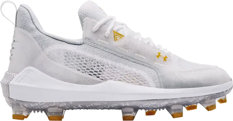 

Бутсы Under Armour Harper 6 Elite TPU White Halo Grey, белый