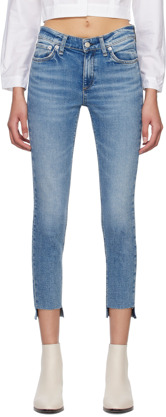 

Синие джинсы Кейт rag & bone