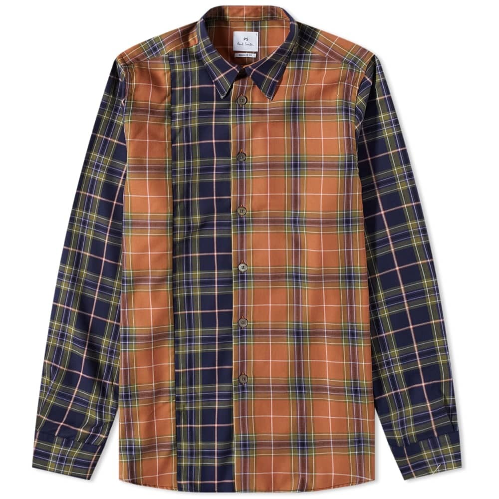 

Рубашка Paul Smith Cut Up Checked Flannel Shirt