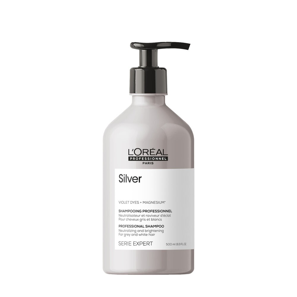 

L'Oreal Professionnel Шампунь Serie Expert Silver Shampoo для седых и обесцвеченных волос 500мл