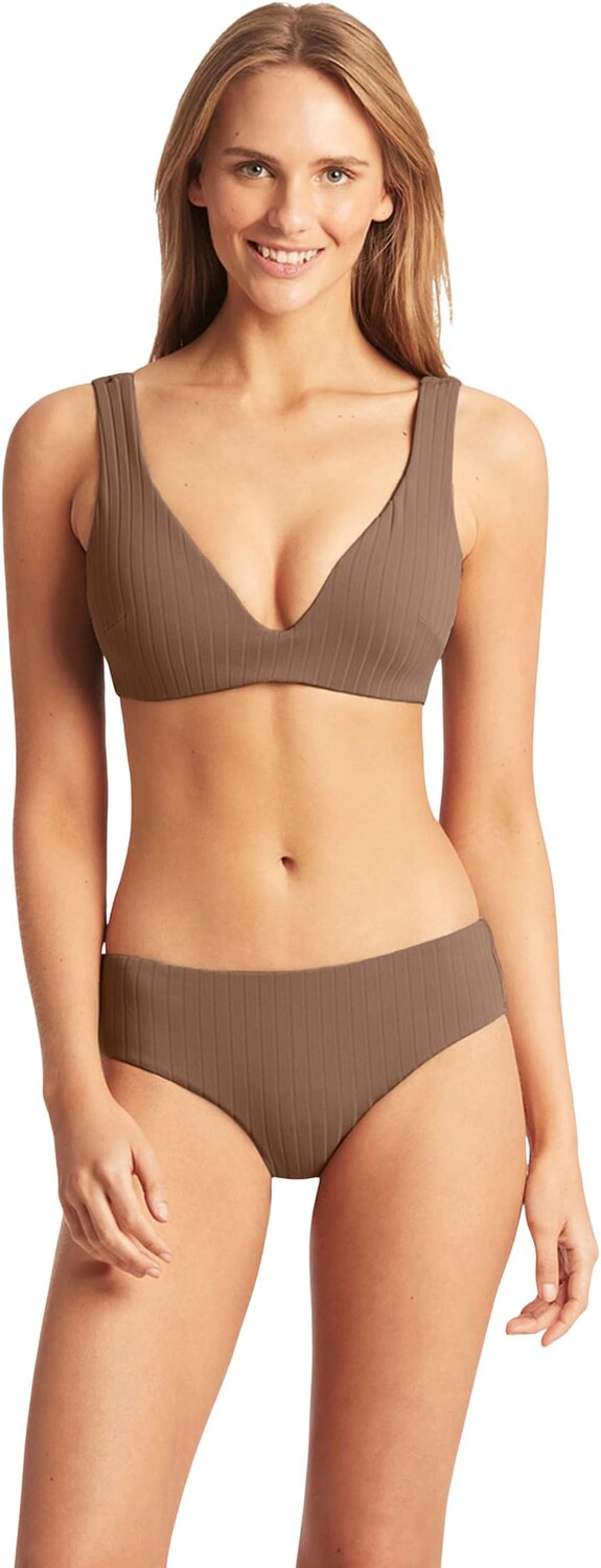 

Бюстгальтер с формованной чашкой Vesper SEA LEVEL SWIM, цвет Mocha
