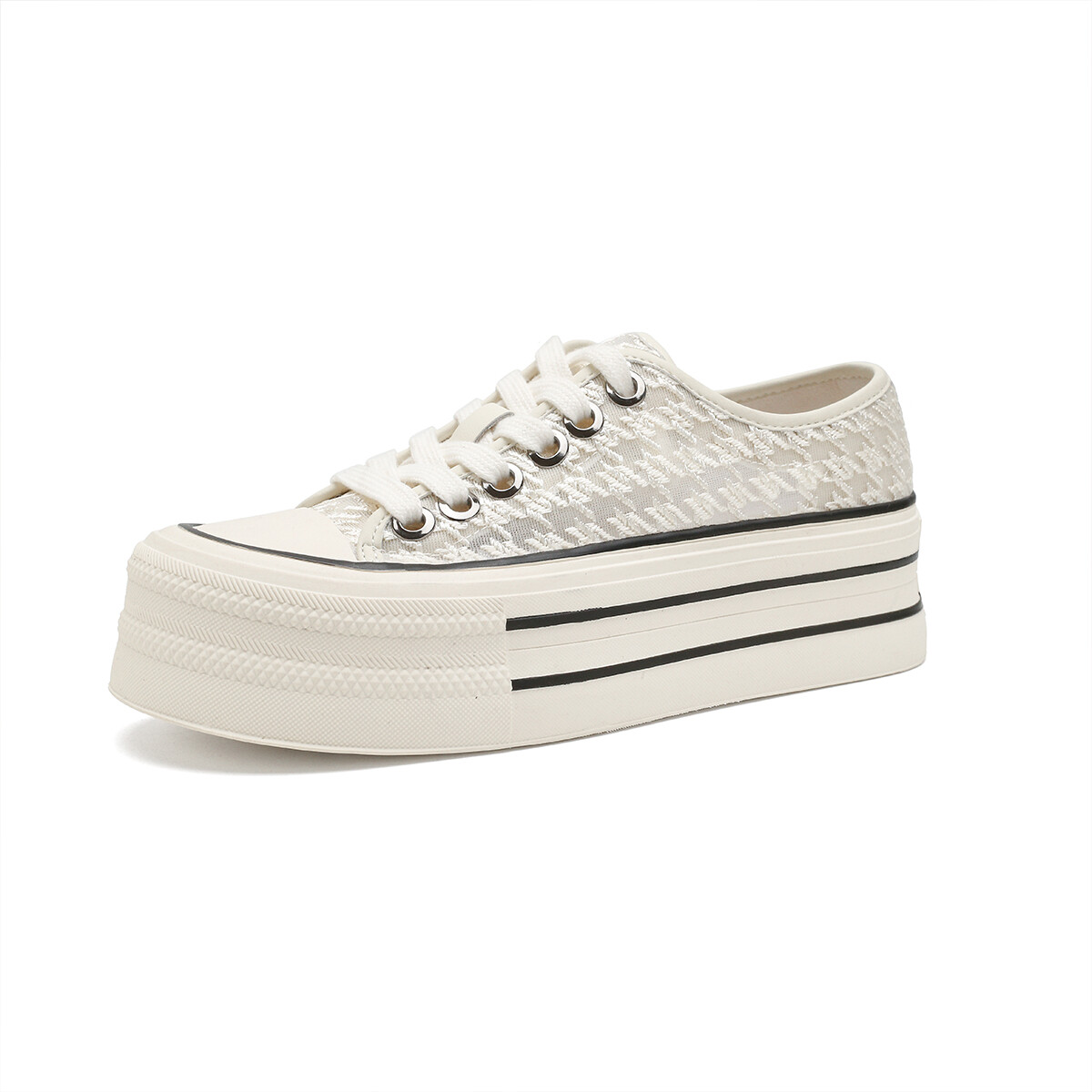 

Кроссовки D:FUSE SCANDINAVIA Skateboarding Shoes Women's Low-top White, белый