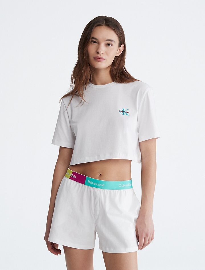 

Футболка Calvin Klein Pride This Is Love, белый