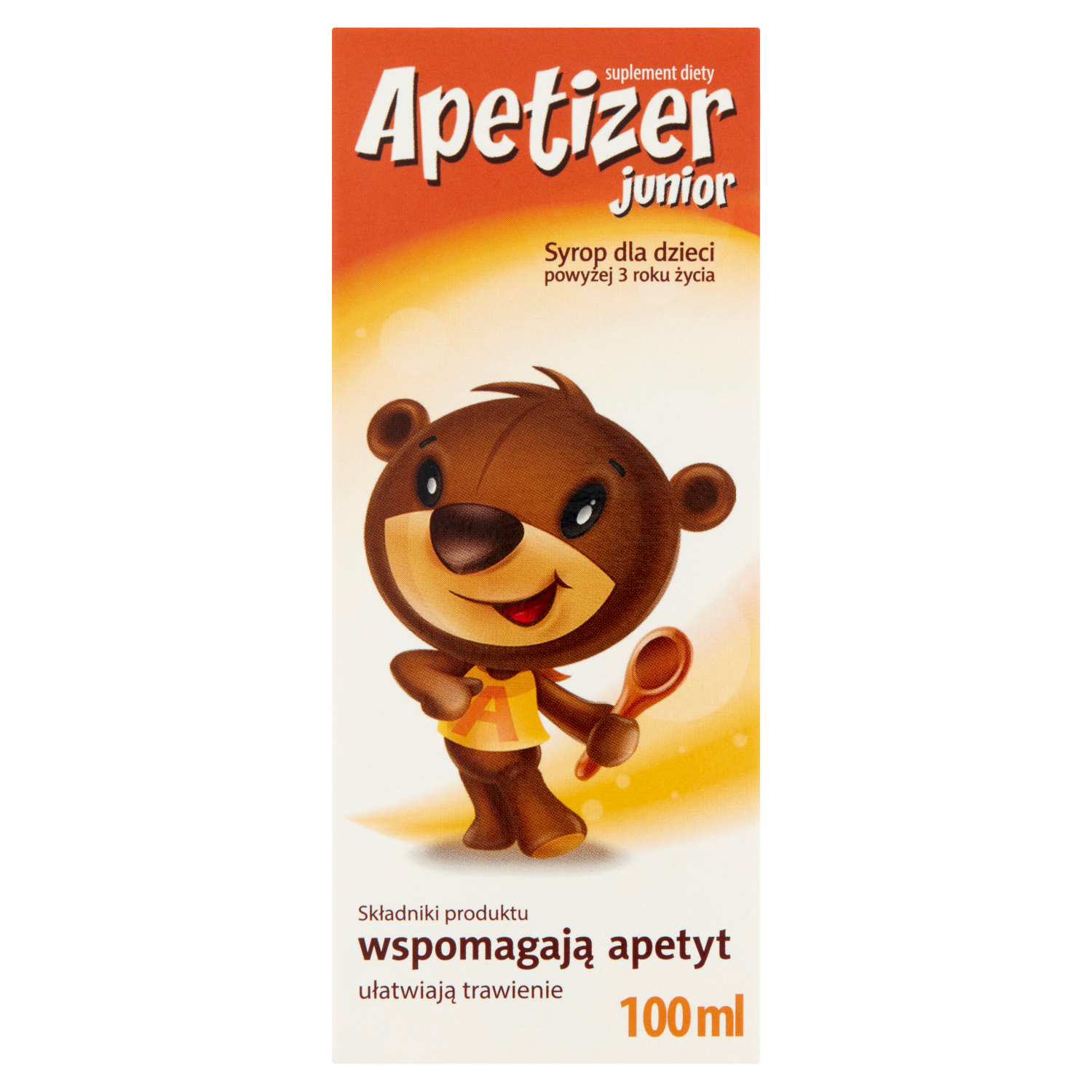 цена Apetizer Junior сироп для детей, 100 мл