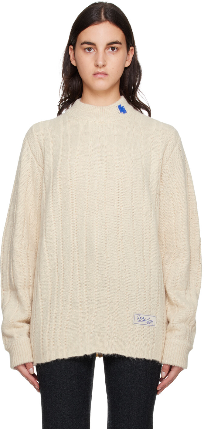 

Двусторонний флюидный свитер Off-White ADER error, Серый