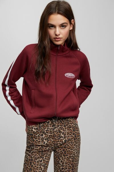 

Винтажная толстовка на молнии PULL&BEAR