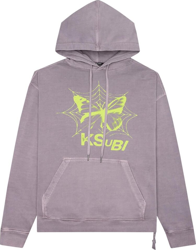 

Худи Ksubi Stuck Biggie Hoodie 'Haze', фиолетовый