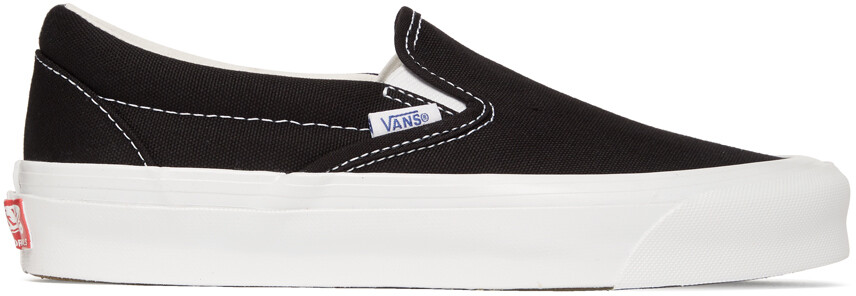 

Черные кроссовки OG Classic без шнурков Vans
