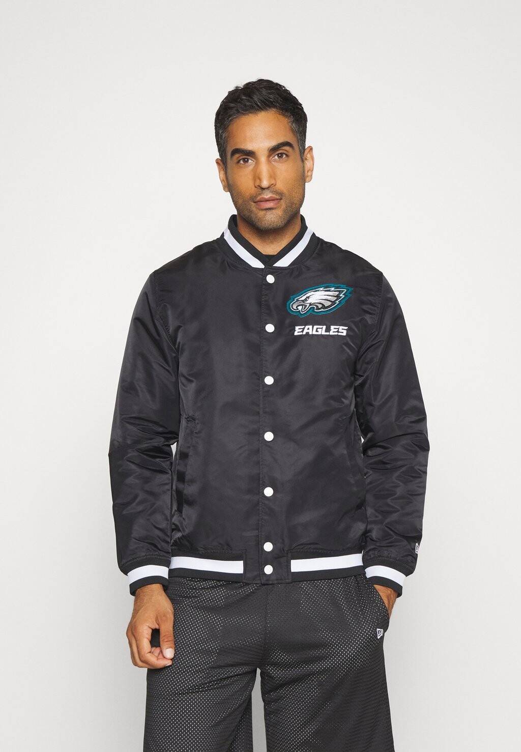 

Team Nfl Philadelphia Eagles Logo Select Jacket New Era, черный