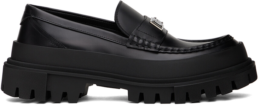 

Черные треккинговые лоферы Dolce & Gabbana, Черный