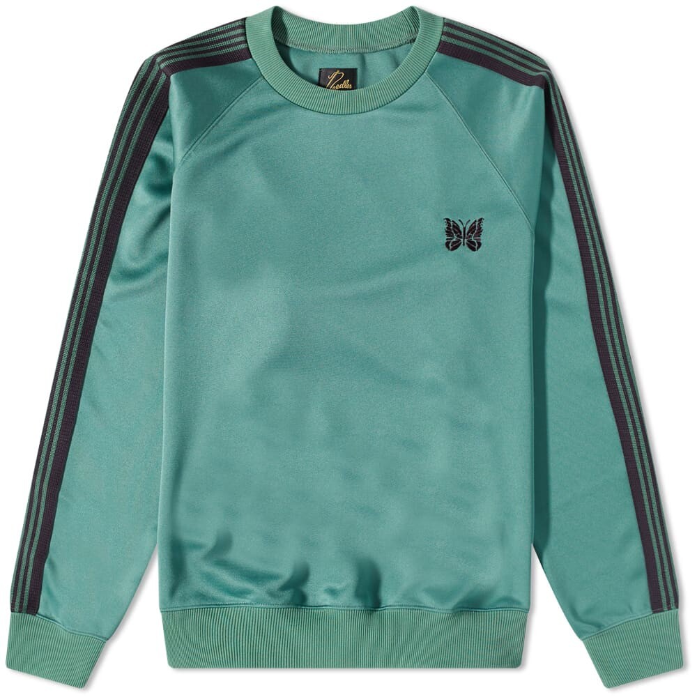 

Толстовка Needles Poly Smooth Track Crew Sweat, Зеленый