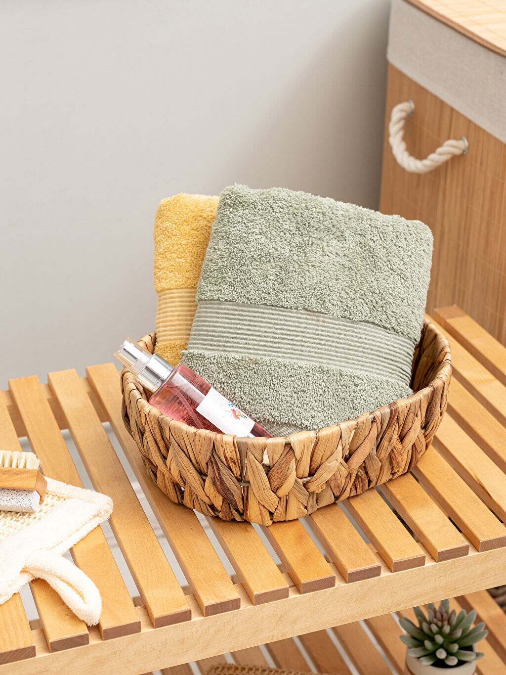 

Плетеная корзина-органайзер 29x23 см LCW Home