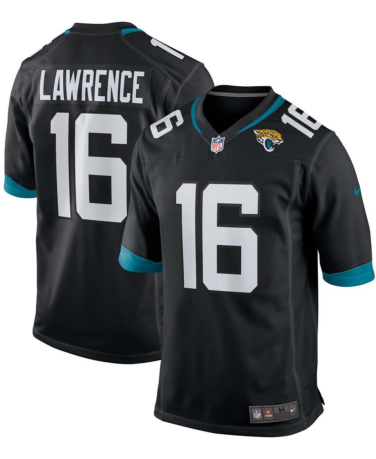 Мужская футболка trevor lawrence black jacksonville jaguars alternate 2021 nfl draft first round game jersey Nike, черный