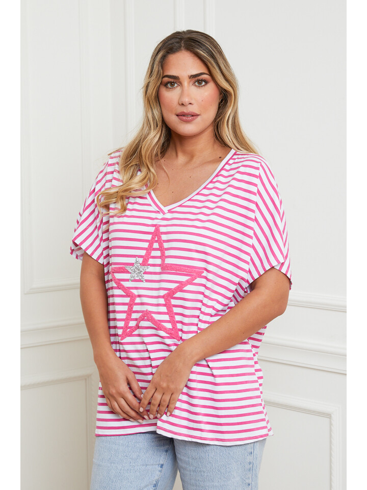 

Футболка Plus Size Company, розовый