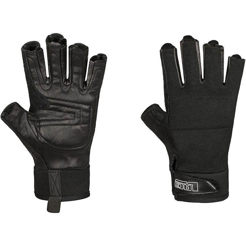 Тяжелые перчатки с ферратой LACD, черный перчатки текстильные садовые с замшевыми ладонями размер 7 серые gardena