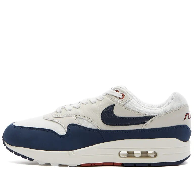 

Кроссовки Nike Air Air Max 1 LX, бежевый/темно-синий, Синий;бежевый
