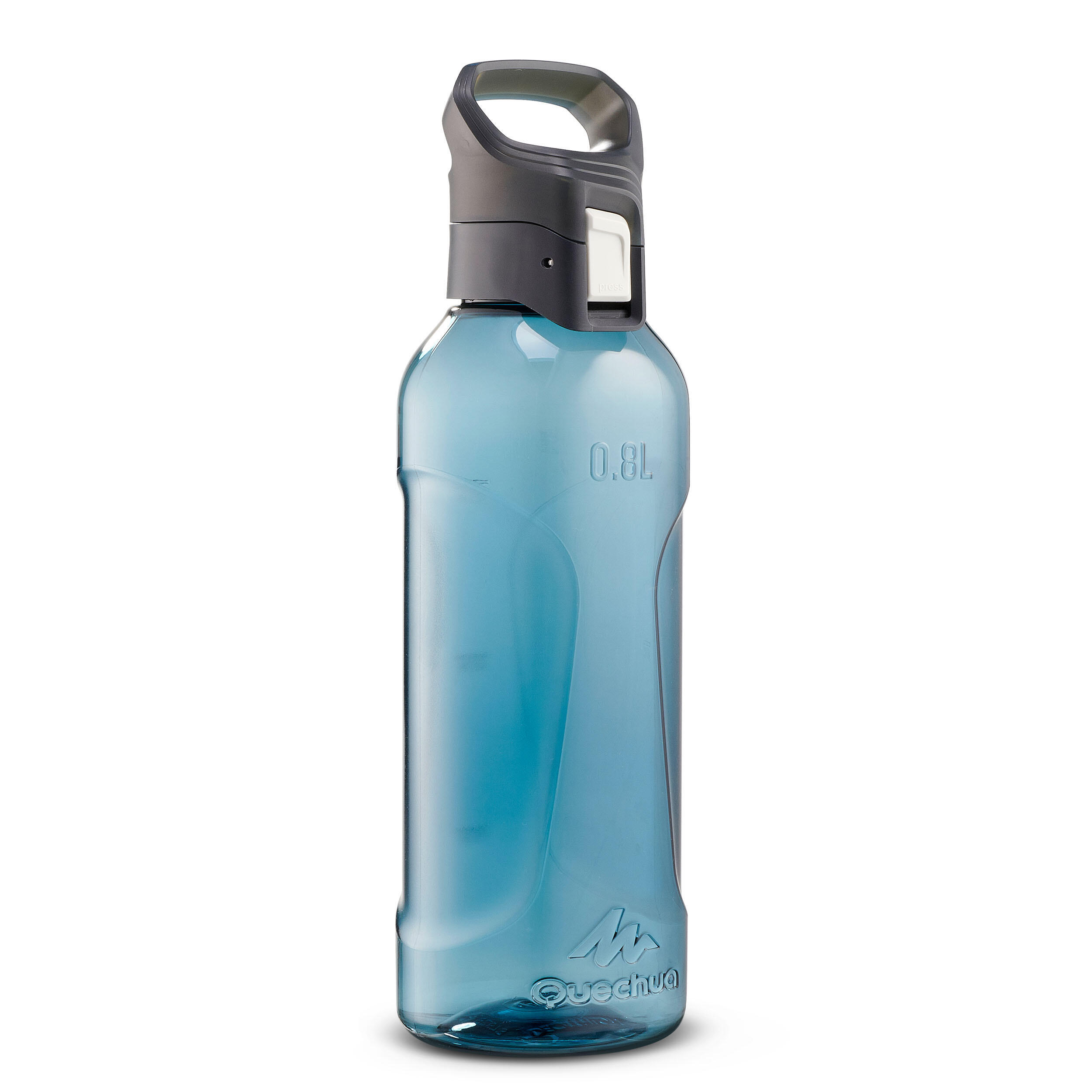 Бутылка пластиковая Quechua MH500 Ecozen для походов, синий