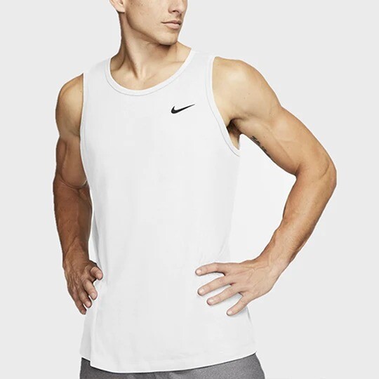 

Майка Nike Dri-fit Training Breathable Casual Sports, белый/черный