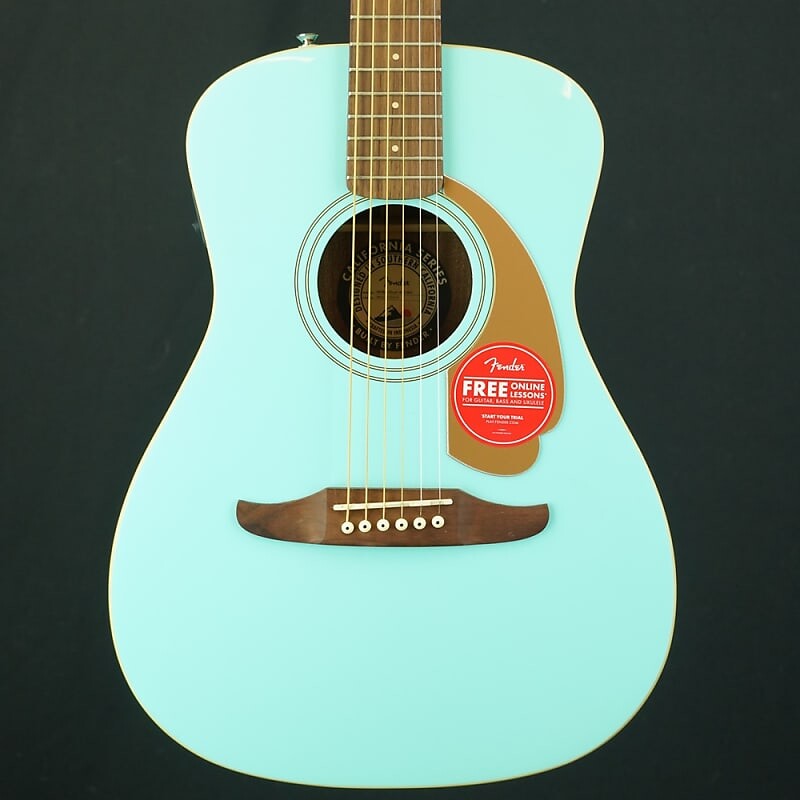 

Fender Malibu Player, накладка на гриф из орехового дерева, цвет Aqua Splash 0970722008