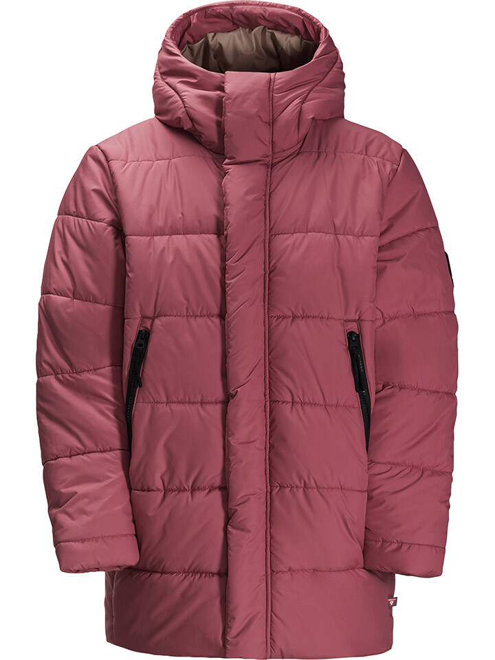 

Куртка Jack Wolfskin Steppmantel Teen, розовый