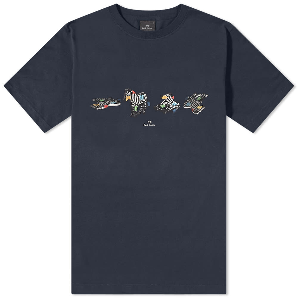 

Футболка Paul Smith 4 Zebras Tee