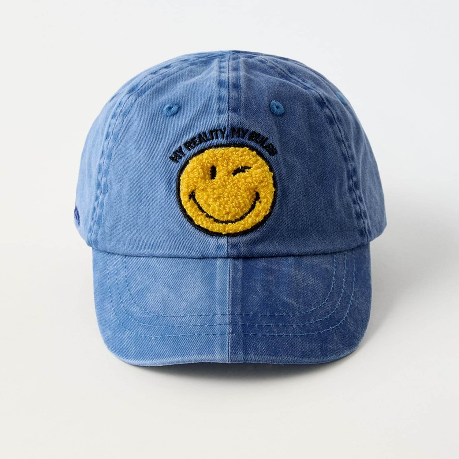 

Бейсболка джинсовая Zara Smileyworld, синий