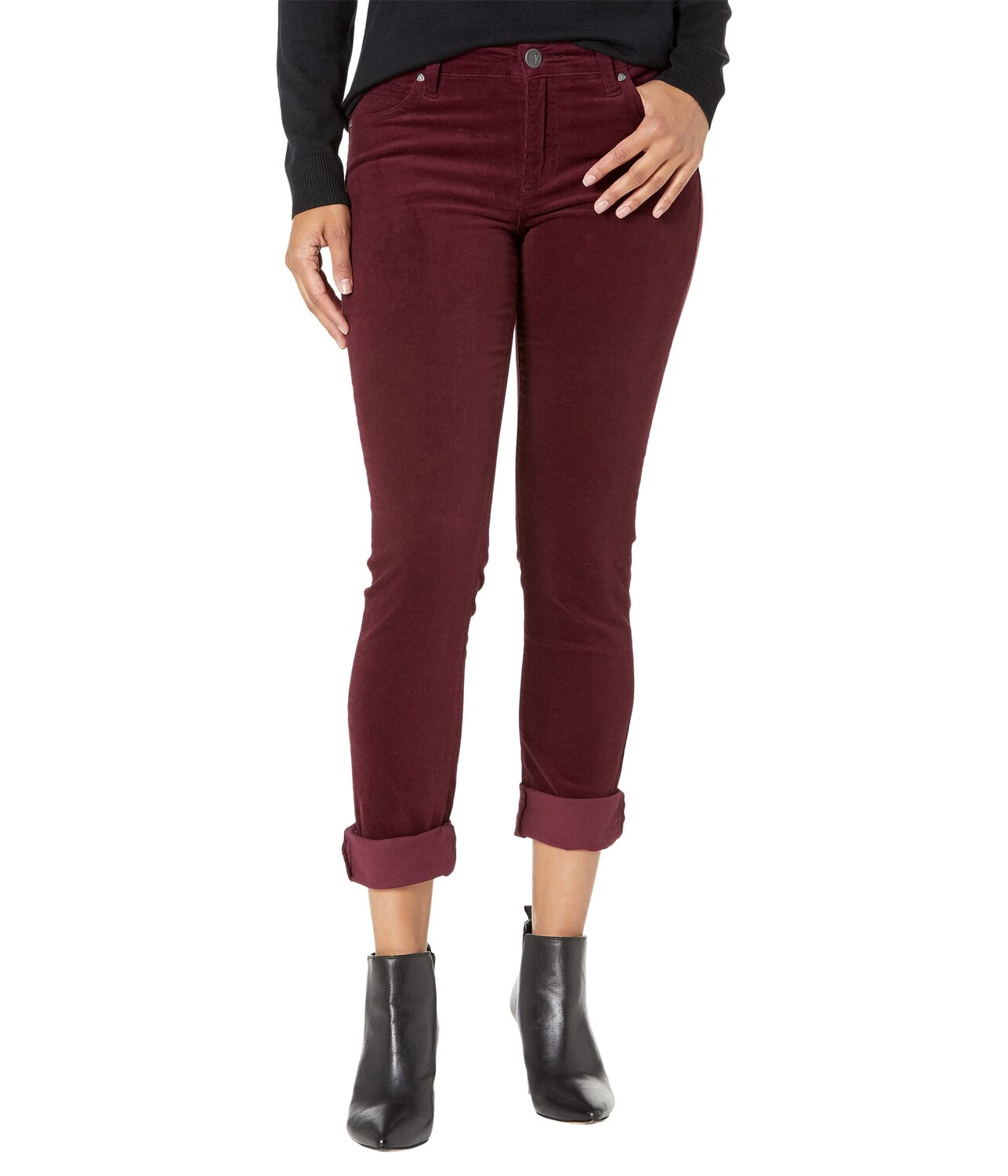 

Джинсы KUT from the Kloth, Catherine Boyfriend in Corduroy