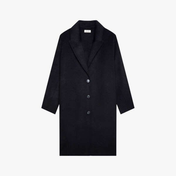 

Кашемировое пальто Mady структурированного кроя Zadig&Voltaire, цвет noir