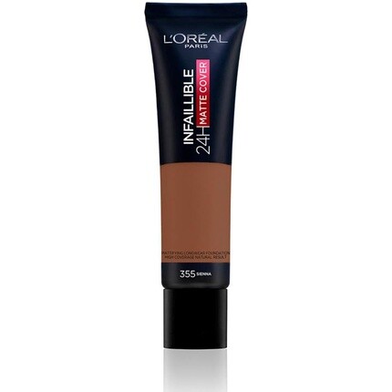 

L'Oreal Paris Infallible Matte Cover 24hour Foundation 355 Sienna SPF 18 30мл L'Oréal Paris