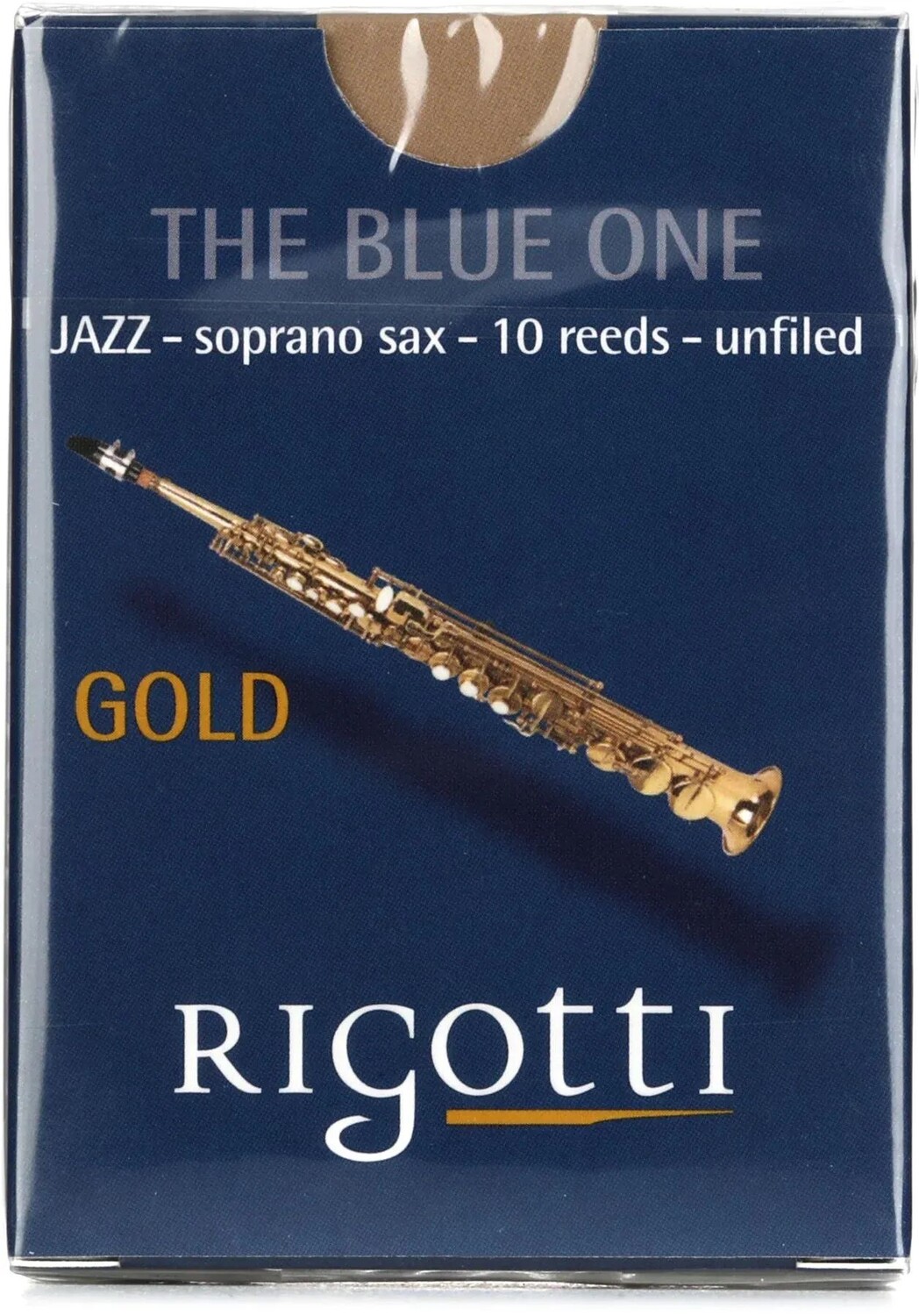 

Трости для саксофона Rigotti RG.JSS Gold Jazz Soprano — 3,5 Light (10 шт.)