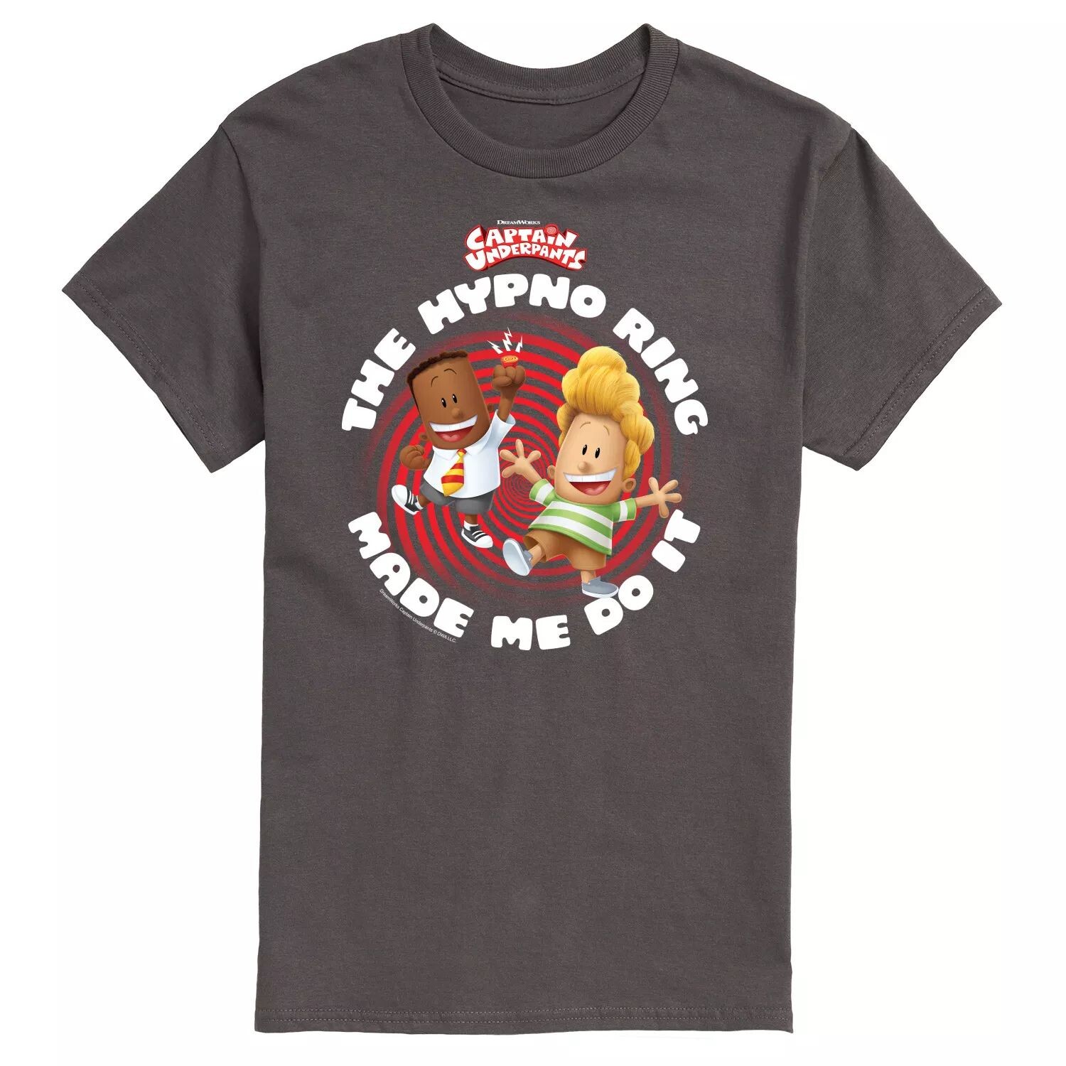 

Мужские трусы Captain Underpants Футболка Hypno Ring с рисунком Licensed Character