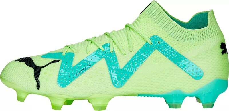 

Футбольные бутсы Puma Future Ultimate FG/AG, зелено-голубой