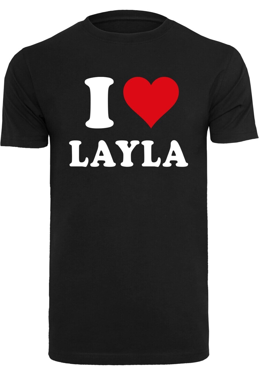 

Футболка Merchcode I LOVE LAYLA, черный