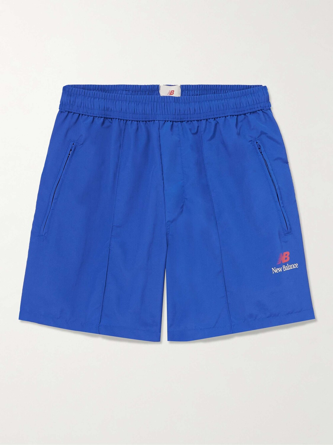 

Шорты-ракушки с логотипом NEW BALANCE, синий