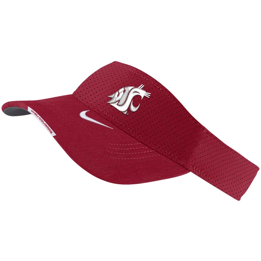 

Козырек Nike Washington State Cougars, малиновый