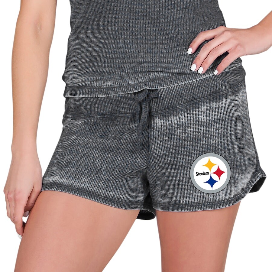 

Шорты Concepts Sport Pittsburgh Steelers, угольный