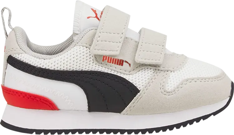 

Кроссовки Puma R78 Infant White High Risk Red, белый