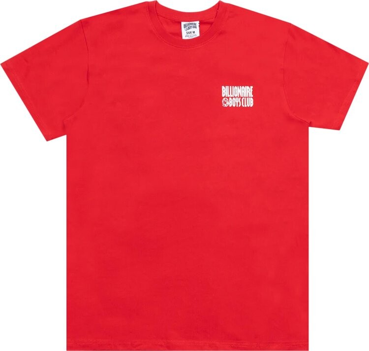 

Футболка Billionaire Boys Club Stickered T-Shirt 'Red', красный