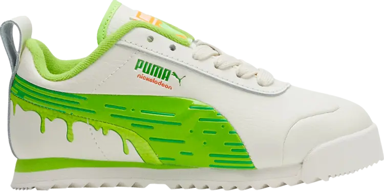 

Кроссовки Puma Nickelodeon x Roma Little Kid Slime, кремовый, Бежевый