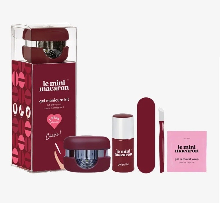 

Маникюрный набор Le Mini Macaron Gel, бордовый, 14 предметов
