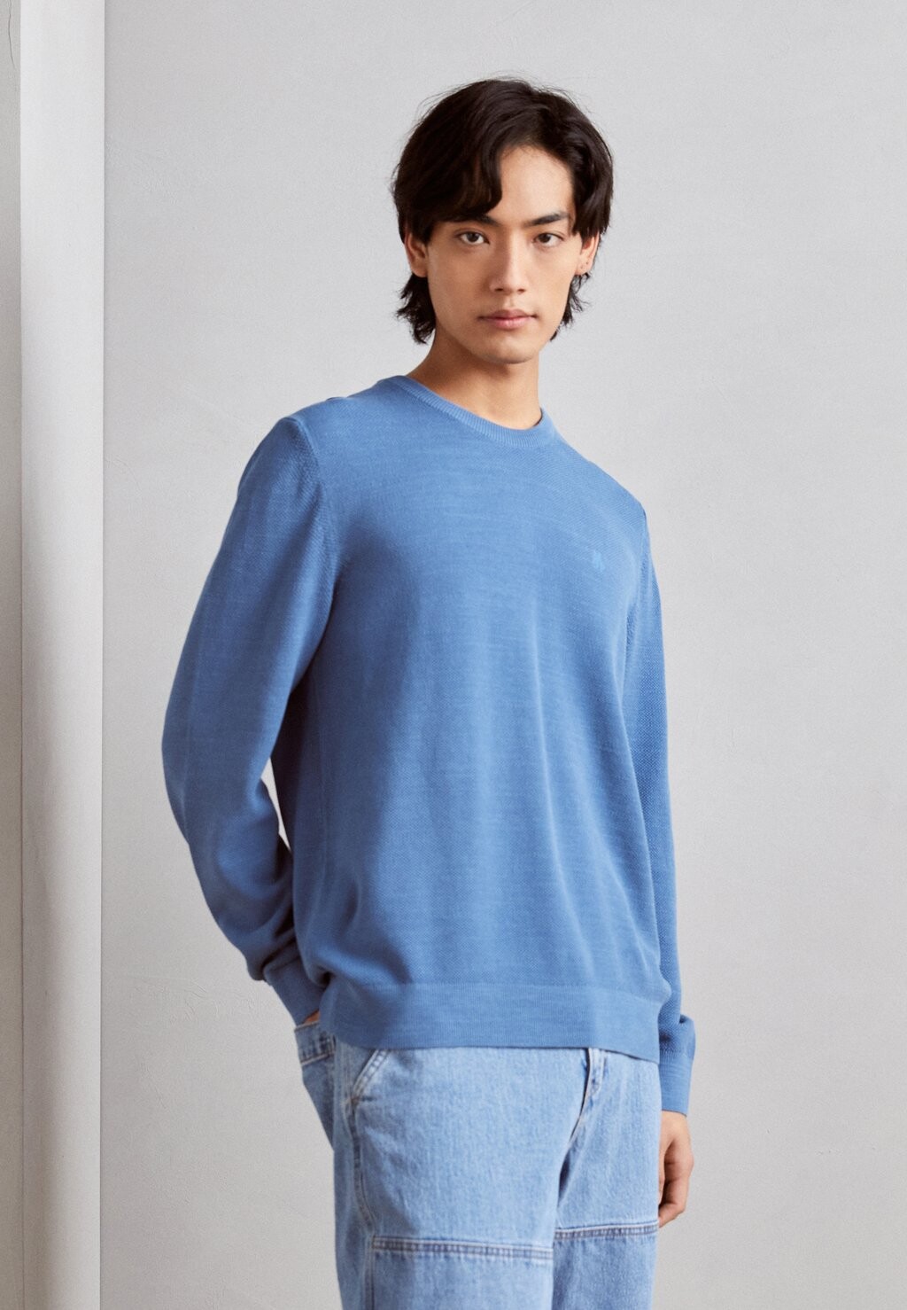 

Свитер Crewneck Marc O'Polo, цвет wedgewood