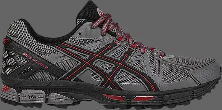 

Кроссовки gel kahana 8 ' shark true red' Asics, серый