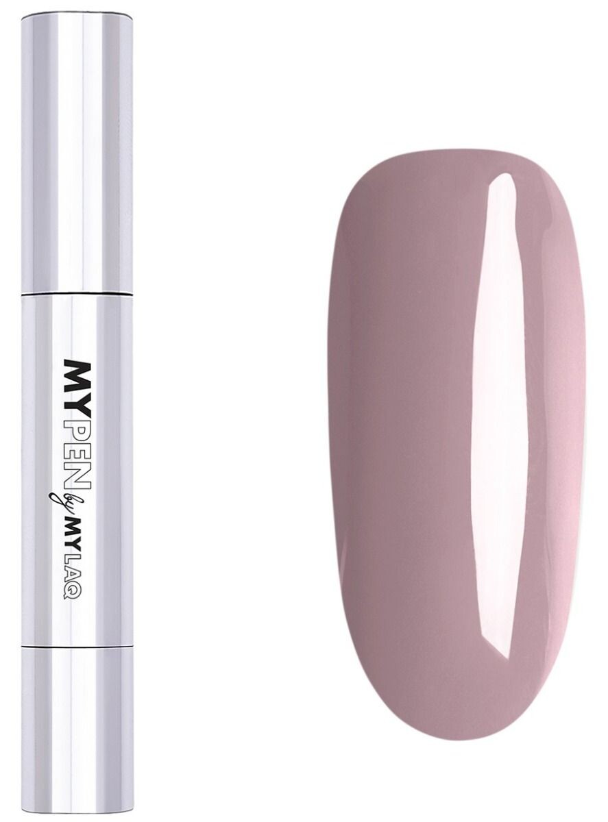 

Mylaq My Pen 3w1 гибридный лак для ногтей, My Easy Lavender Grey
