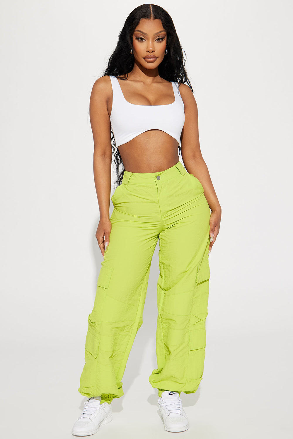

Джоггеры Fashion Nova 22GWF8109, лаймовый